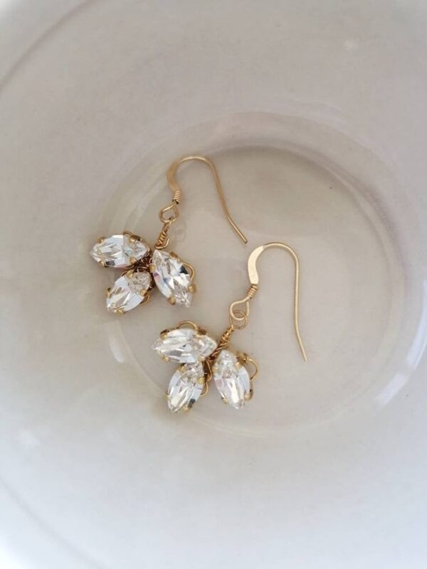 Swarovski kristallidega kõrvarõngad 'Kelli' - Image 3